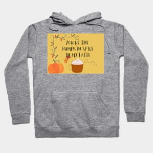 You are the pumpkin spice in my latte Hoodie